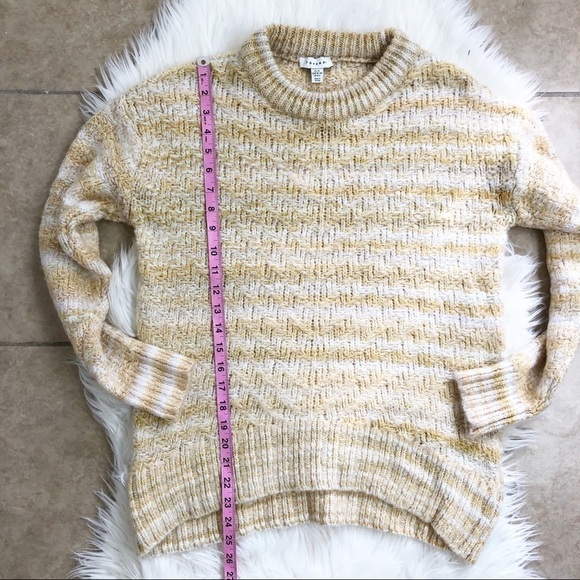 New Topshop Tuck Stitch Oversized Sweater - Picture 8 of 11
